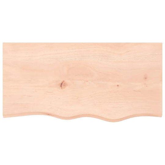 vidaXL Countertop without Sink L80xW40xH2cm Natural