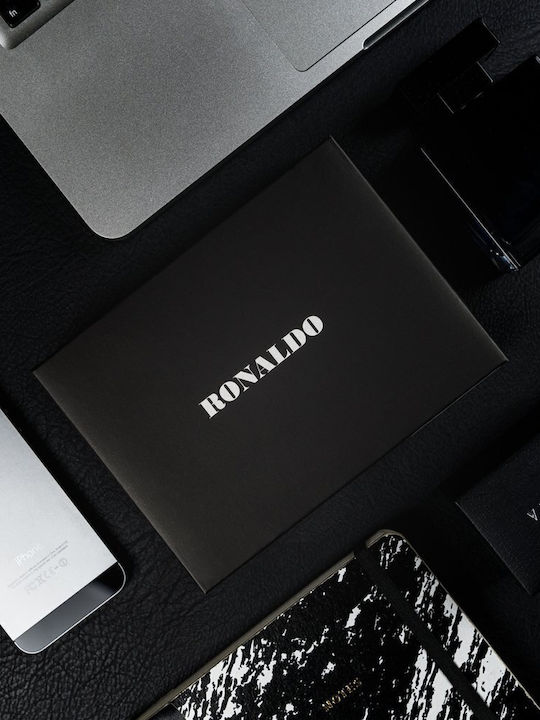 Дървен Мъжки Портфейл с RFID Черен