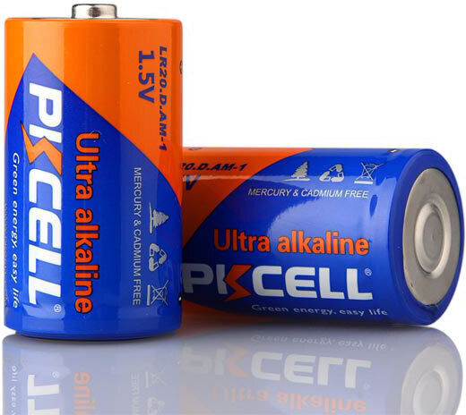 Pkcell Ultra Alkaline D (2τμχ)