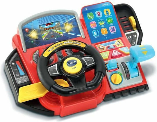 Vtech Steering Wheel Super Console Turbo Pilote for 36++ Months