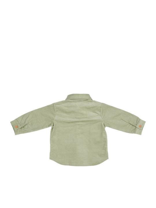 Kinder Hemd Langarm Green