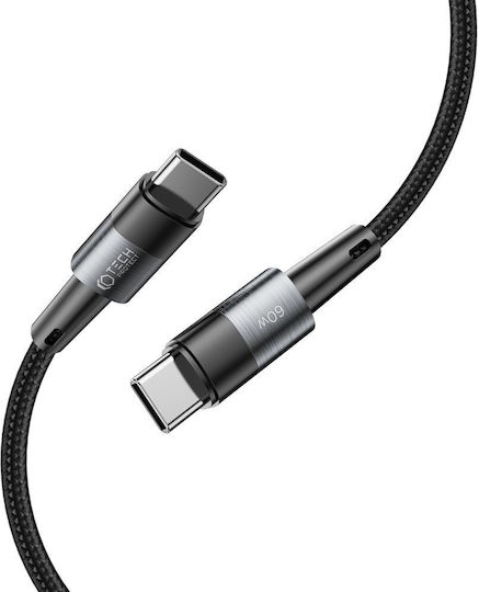Tech-Protect Ultraboost USB 2.0 Cable USB-C Male - USB-C 60W PD Gray 0.25m