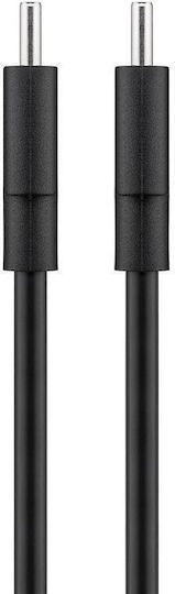 Goobay USB 2.0 Kabel USB-C Männlich - USB-C 60W Schwarz 1m 66318