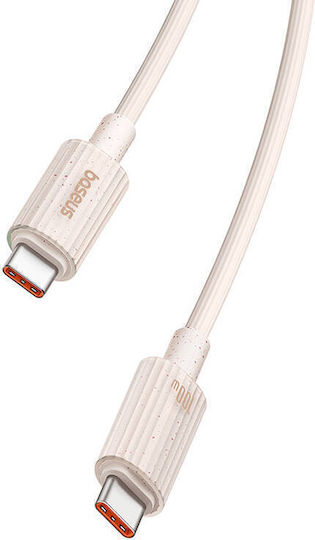 Baseus Series USB 2.0 Cable USB-C male - USB-C 100W Pink 2m (P10360202421-01)