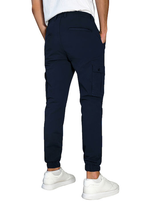 3Guys Herrenhose Cargo BLUE