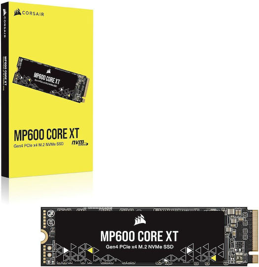 Corsair MP600 Core XT SSD 4TB τύπου M.2 με σύνδεση PCI Express 4.0 και Ψύκτρα CSSD-F4000GBMP600CXT