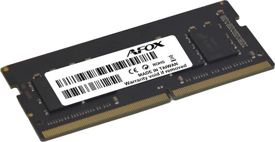 Afox DDR4 με Module 1x16GB και Ταχύτητα 3200 για Laptop