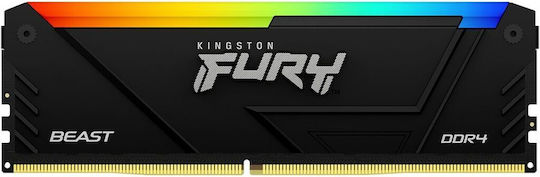 Kingston Fury Beast 32GB DDR4 RAM cu Viteză 3200 pentru Desktop