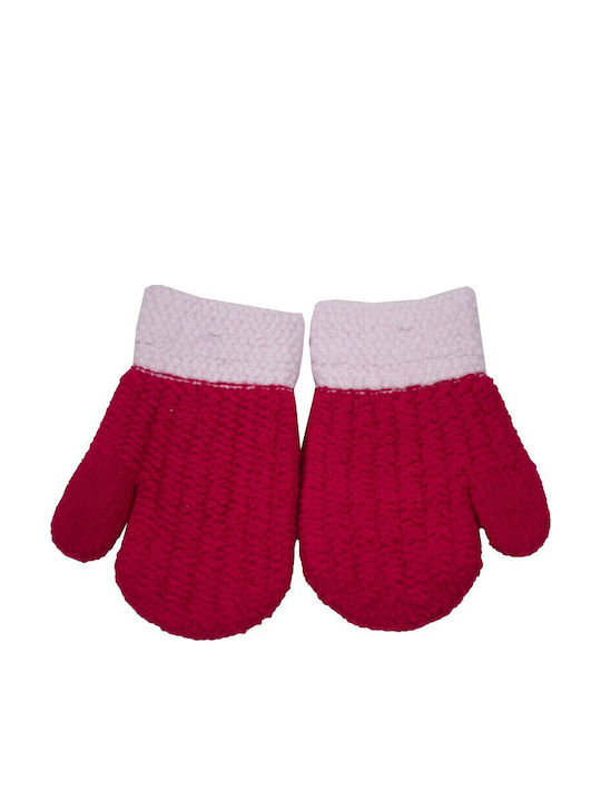 Kinderhandschuhe MItten Rot