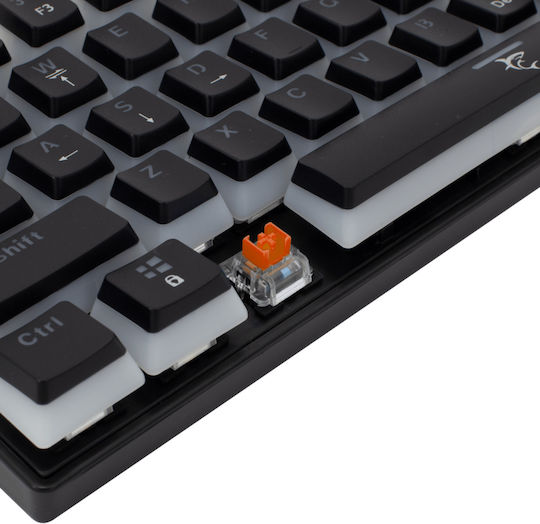 White Shark Ashiko Gaming Tastatură Mecanică 60% cu Outemu Red comutatoare și iluminare RGB (Engleză US)