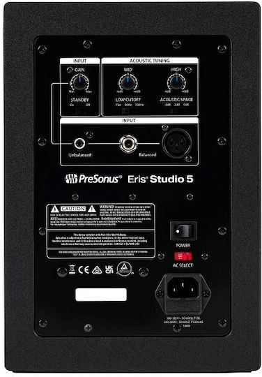 Presonus Eris Studio 5 Difuzor Studio Monitor 5.25" 80W Bucată Negru
