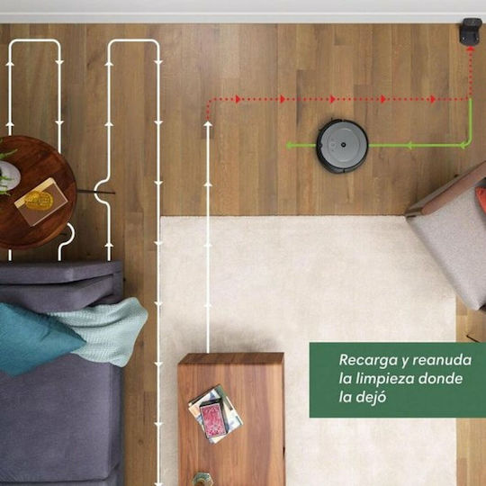 iRobot Roomba i1 Прахосмукачка Робот с Интелигентна Навигация Сива