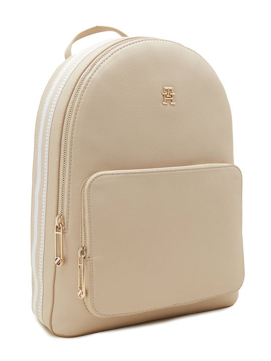 Tommy Hilfiger Damen Tasche Rucksack Beige