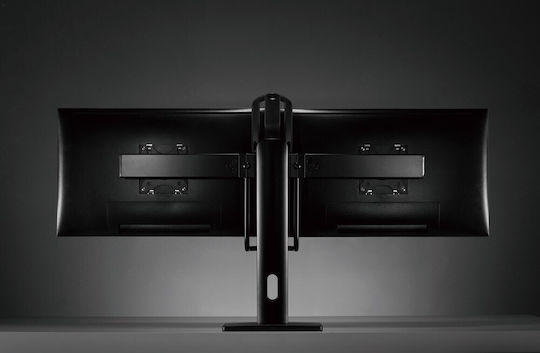 Gembird MS-D2-01 Επιτραπέζια Βάση για 2 Οθόνες έως 27"
