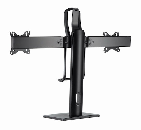 Gembird MS-D2-01 Επιτραπέζια Βάση για 2 Οθόνες έως 27"