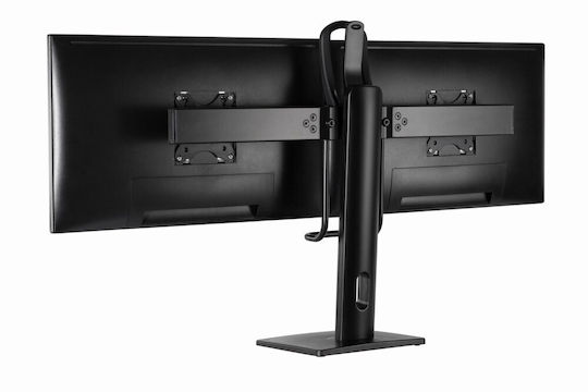 Gembird MS-D2-01 Επιτραπέζια Βάση για 2 Οθόνες έως 27"