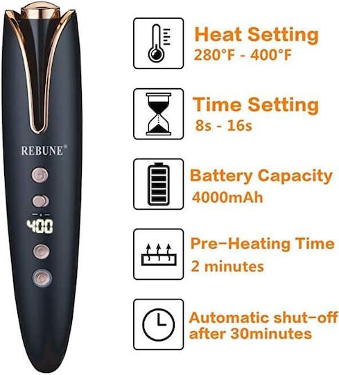 Hair Curling Iron 22mm 50W DD2098.BLACK