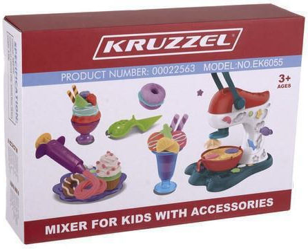 Kruzzel Пластелин - Игра За 3+ Години 5 Бр