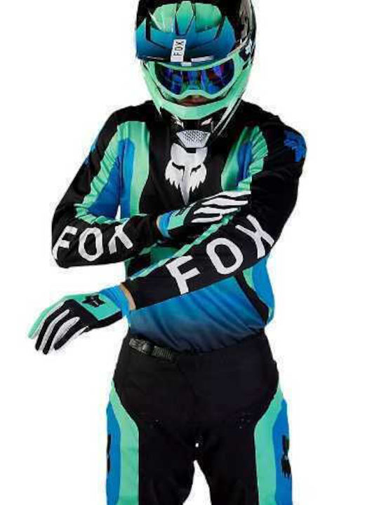 Fox Men's Costum de motocross Black / Blue