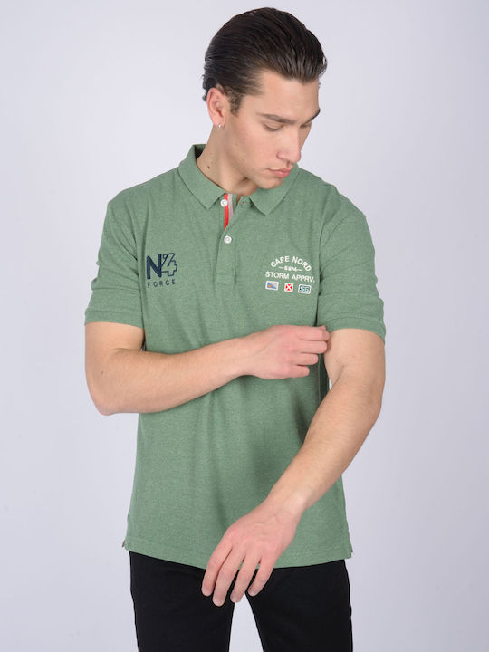 North 56.4 Men's Short Sleeve Blouse Polo Green