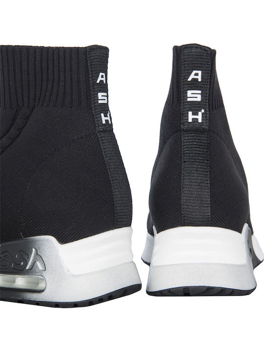 Knit Boots Black