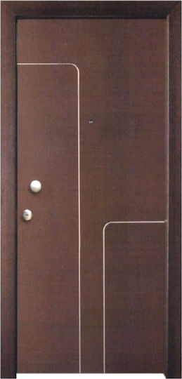 Πόρτα Ασφαλείας Laminate 2098-ART-KP-111 Πόρτα Ασφαλείας Laminate 2098-ART-KP-111