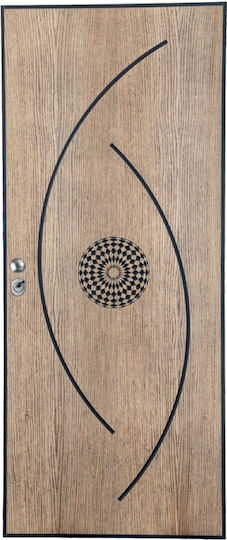Πόρτα Ασφαλείας Laminate 2138-ART-EX-702