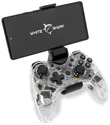 White Shark GPW-8039 Ασύρματο Gamepad για Android Λευκό