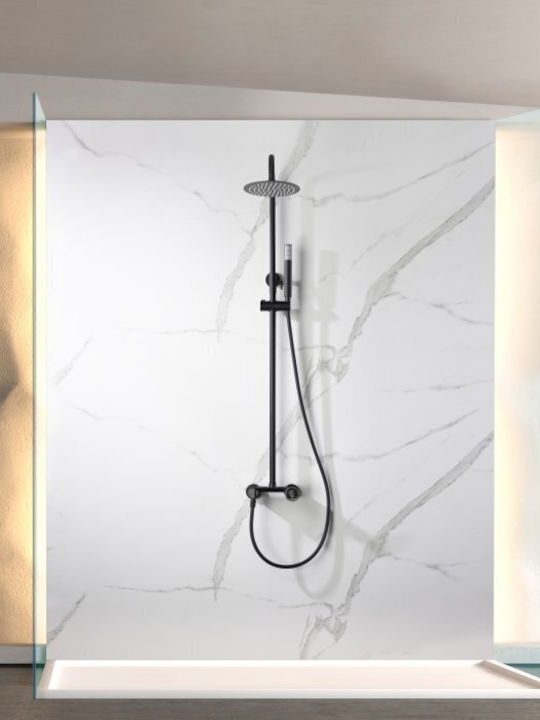 Imex Duschsäule mit Armatur Rosa