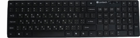 Lamtech LAM113065 Ασύρματο Πληκτρολόγιο Ελληνικό