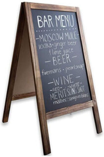 Pakketo Felex Floor Chalk Board 100x25cm