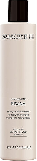 Selective Professional Damaged Hair Risana Restructuring Shampoos Reconstruction/Nourishment for Damaged Hair 150ml
