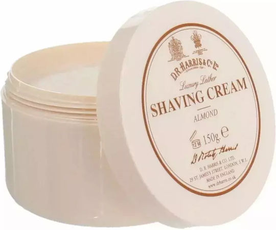 Dr. Harris & Co. Ltd Almond Shaving Cream Κρέμα Ξυρίσματος 150gr