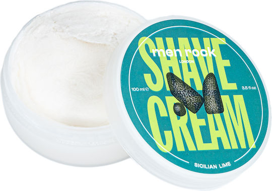Men Rock Shave Cream Sicilian Lime Κρέμα Ξυρίσματος 100ml