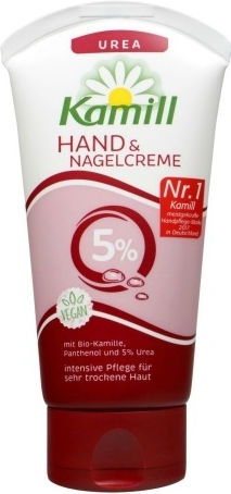Kamill Moisturizing Hand & Nail Cream with Urea for Chapped Hands with Chamomile & 5% Urea 75ml