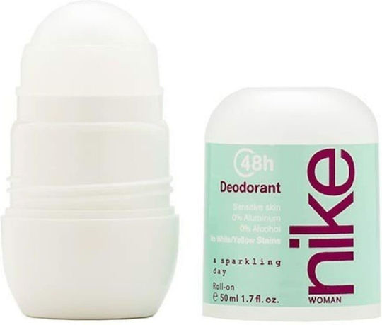 Nike Sparkling Day 48h Deodorant Roll-On Aluminium Free 50ml