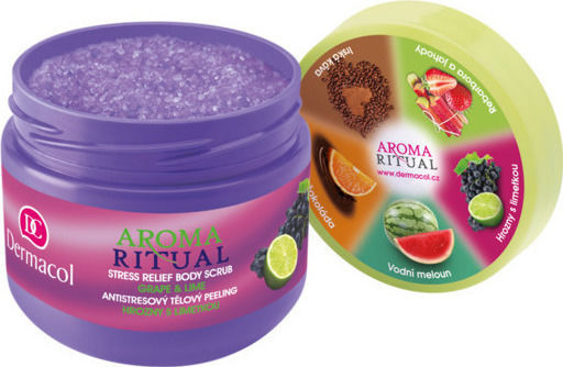 Dermacol Aroma Ritual Moisturizing Hand Cream Grape & Lime Stress Relief 100ml