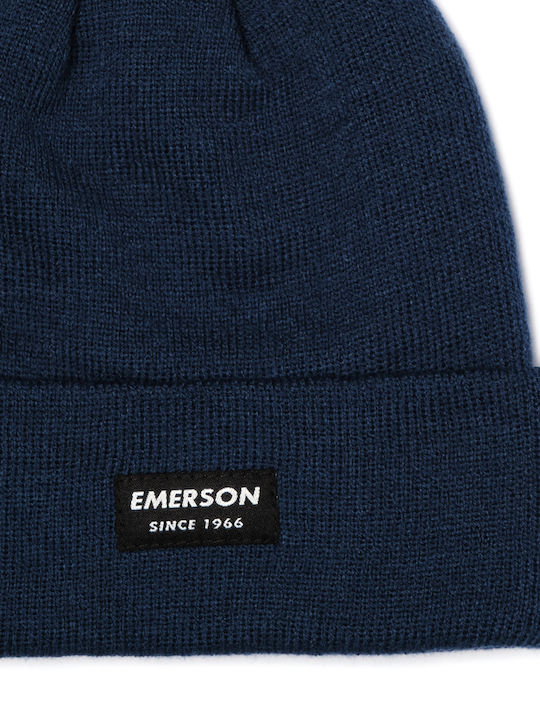 222.EU03.19 Beanie Unisex Beanie Knitted Royal Blue