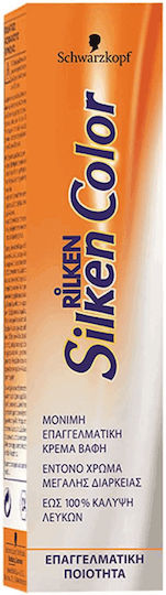 Schwarzkopf Silken Color Боя За Коса 601 Тъмно Русо Естествено Сандре 60мл