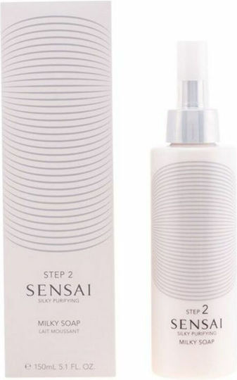 Sensai Silky Purifying Step 2 Milky Soap Γαλάκτωμα Αφαίρεσης Μακιγιάζ Προσώπου 125ml