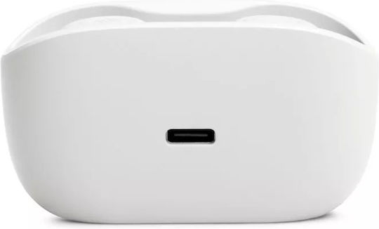 JBL Wave Buds Bluetooth Handsfree Earphones with Sweat Resistance and Charging Case White