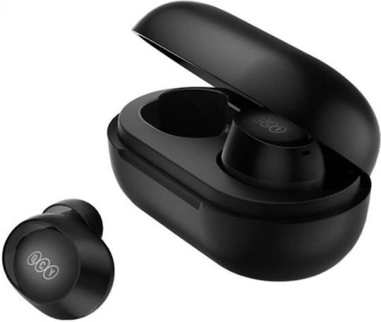 QCY Arcbuds Lite T27 Bluetooth-Freisprecheinrichtung Kopfhörer mit Schweißresistenz und Ladeetui Schwarz