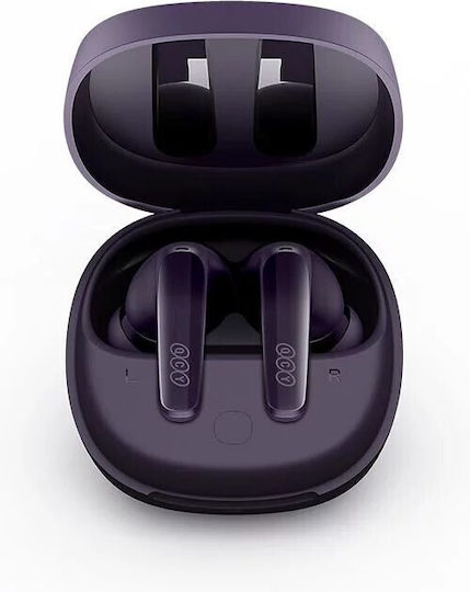 QCY T13X In-ear Bluetooth Handsfree Earphones with Charging Case Purple