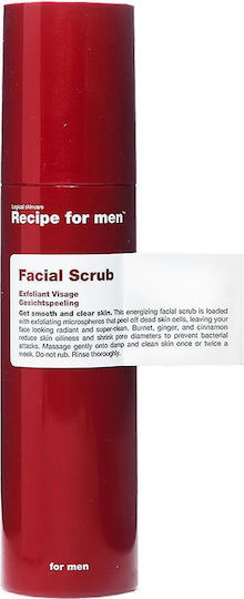 Recipe For Men Facial Κρέμα για Scrub Προσώπου 100ml