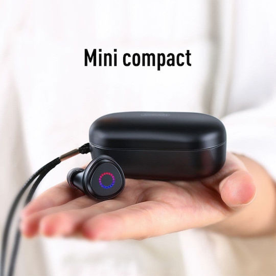 Joyroom JR-TL10 In-ear Bluetooth Handsfree Ακουστικά με Θήκη Φόρτισης Λευκά