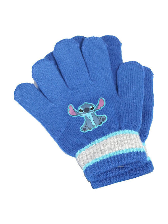 Lilo & Stitch Kinder Mütze Set Gestrickt Gray
