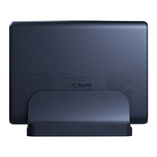 3MK Charging Stand with USB-A Port and 3 USB-C Ports 240W Power Delivery in Black color (Hyper)