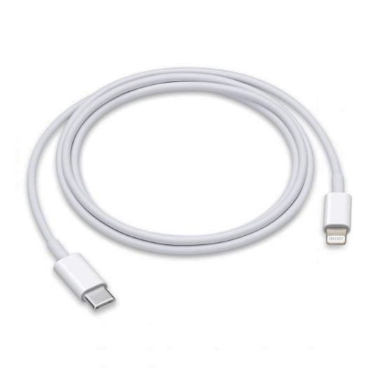 PZX Handyladegerät mit USB-C Ausgangsanschlüsse und Kabel USB-C - Lightning Weiß (PZX P43)