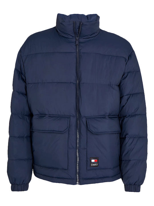 Geacă de Iarnă Puffer Albastră