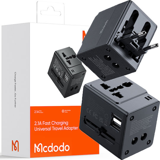 Mcdodo Adaptor Priză de la Universal în Universal